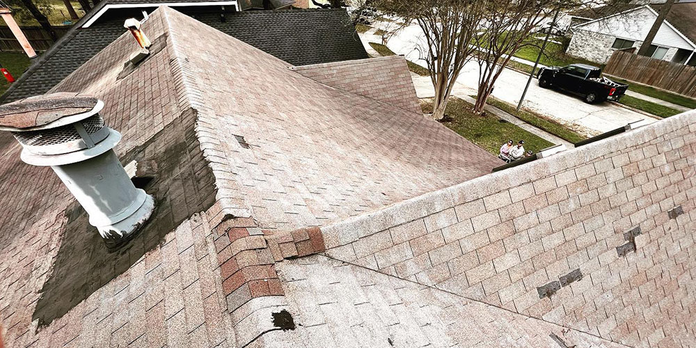 Houston residential roof repair services