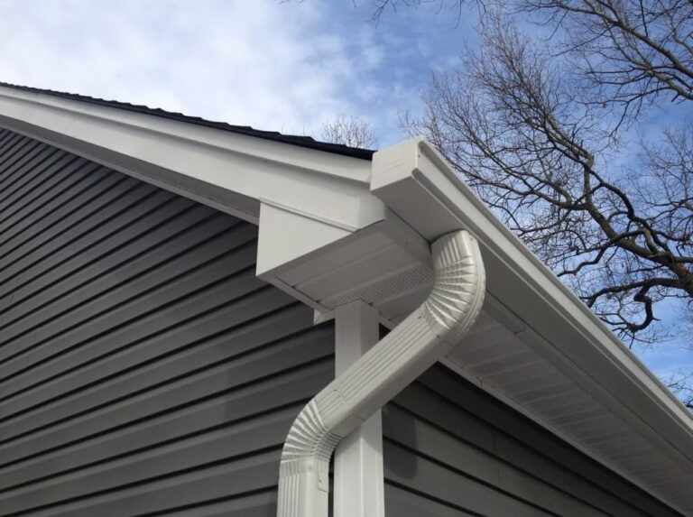 gutter installation in Spring